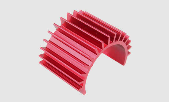 Metal stamping parts of the motor heat sink