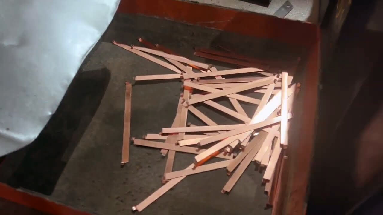 copper material stamping parts