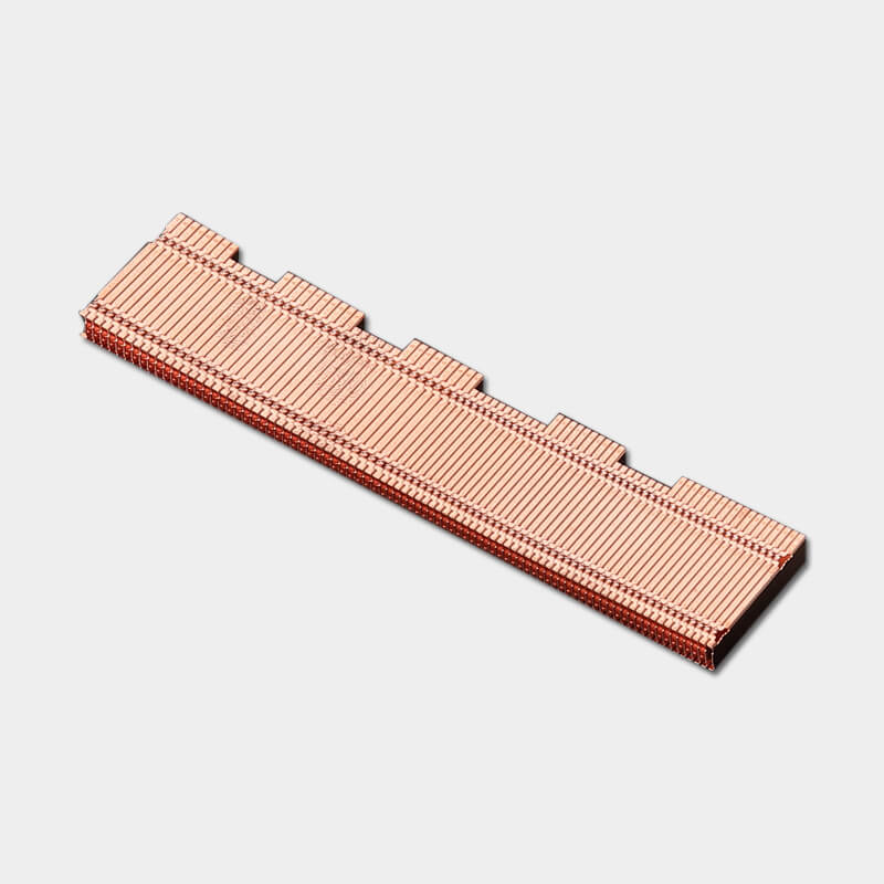 Heat Sink / A1050 Copper Aluminum Material Precision Stamping Parts